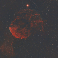IC 443 - The Jelly Fish Nebula in constellation Gemini.